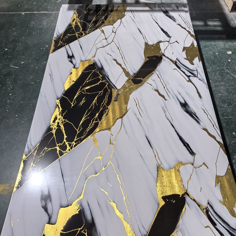 แผ่นผนังลายหินอ่อน UV Marble Board 1220mm*2440mm